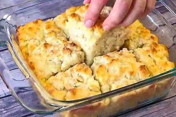 Homemade Butter Dip Buttermilk Biscuits Recipe