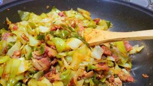 Hot Honey Fried Cabbage Recipe
