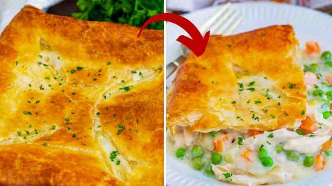 Puff Pastry Chicken Pot Pie Recipe | DIY Joy Projects and Crafts Ideas