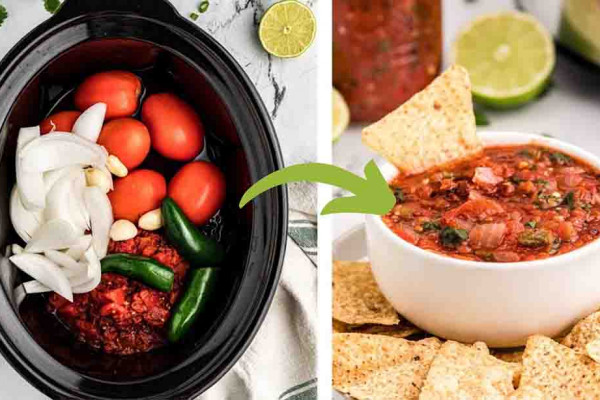 Slow Cooker Restaurant Style Salsa Recipe