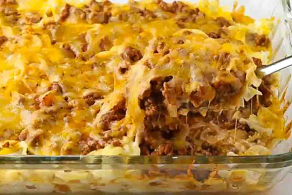 Sour Cream Noodle Bake Recipe