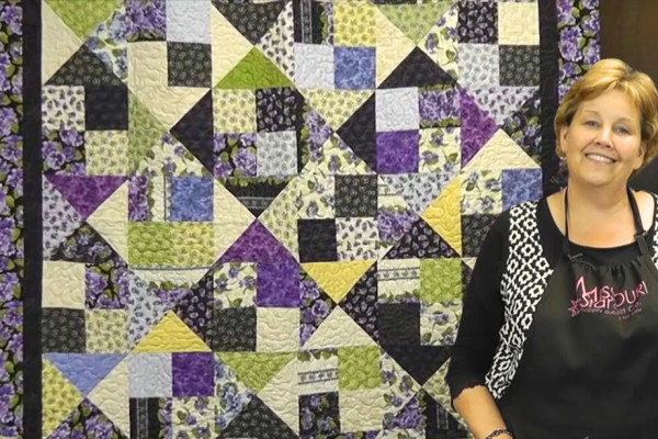 Alter Ego Quilt Using Layer Cakes With Jenny Doan (1)