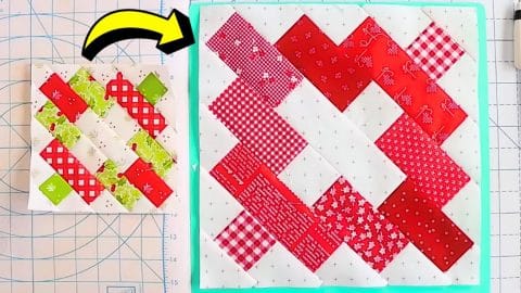 Beginner-Friendly Scrappy Quilt Block Tutorial | DIY Joy Projects and Crafts Ideas
