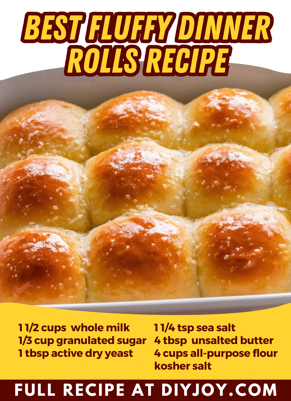 Best Fluffy Dinner Rolls Recipe 