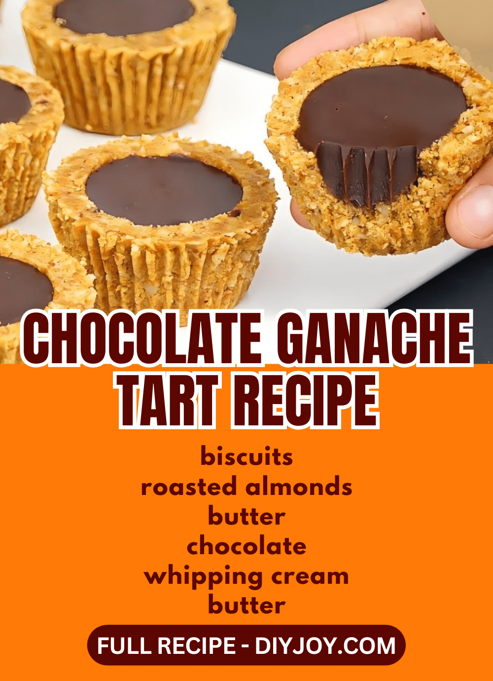 Easy Chocolate Ganache Tart Recipe