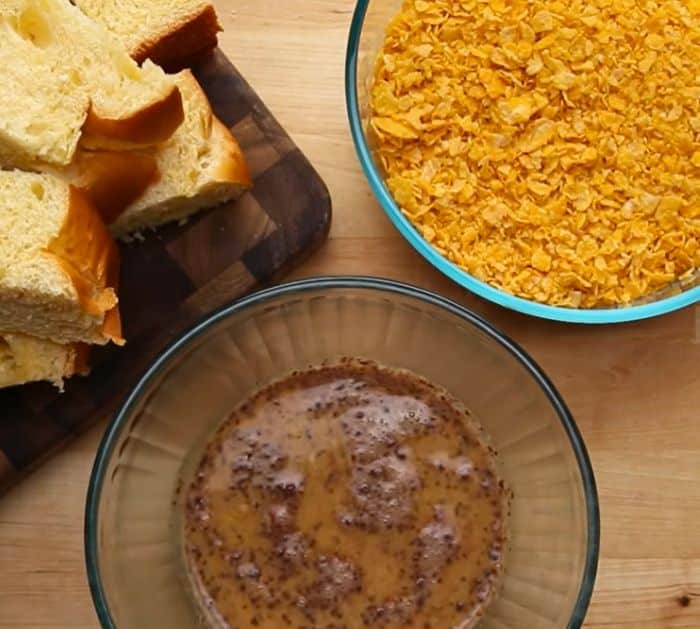 Crunchy Churro French Toast Sticks Ingredients