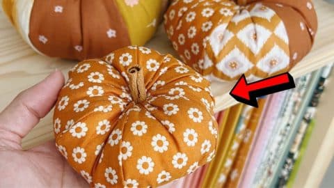 Cute Fall Fabric Pumpkins | DIY Joy Projects and Crafts Ideas