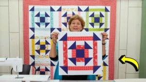 Double Churn Dash Quilt With Jenny Doan