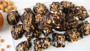 Easy 5-Ingredient Chocolate Caramel Clusters Recipe