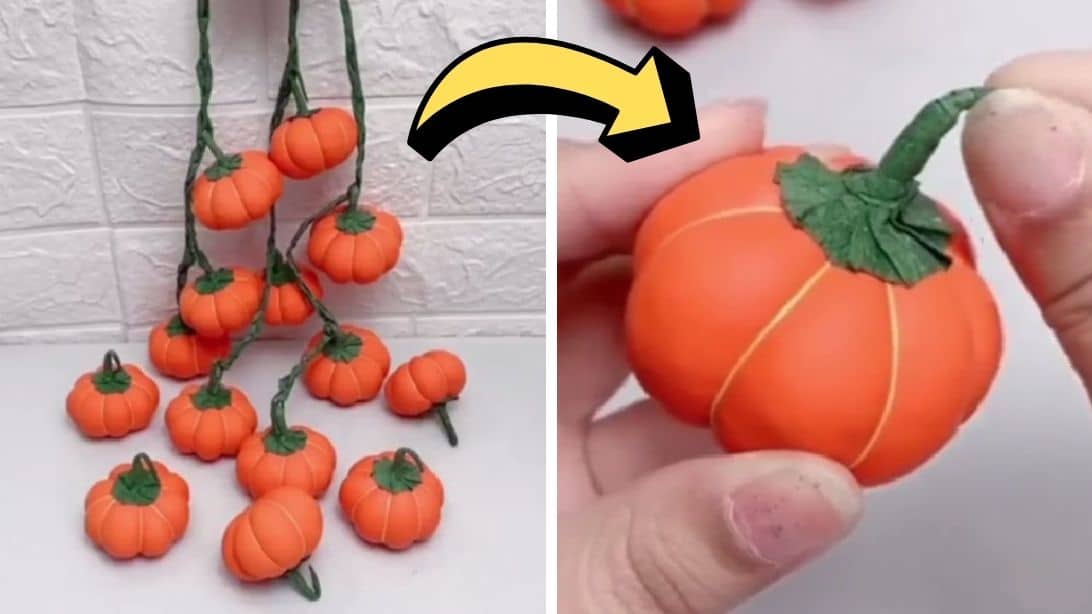 Easy DIY Balloon Pumpkin Tutorial | DIY Joy Projects and Crafts Ideas