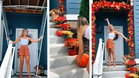 Easy Fall Front Porch Decor | DIY Joy Projects and Crafts Ideas