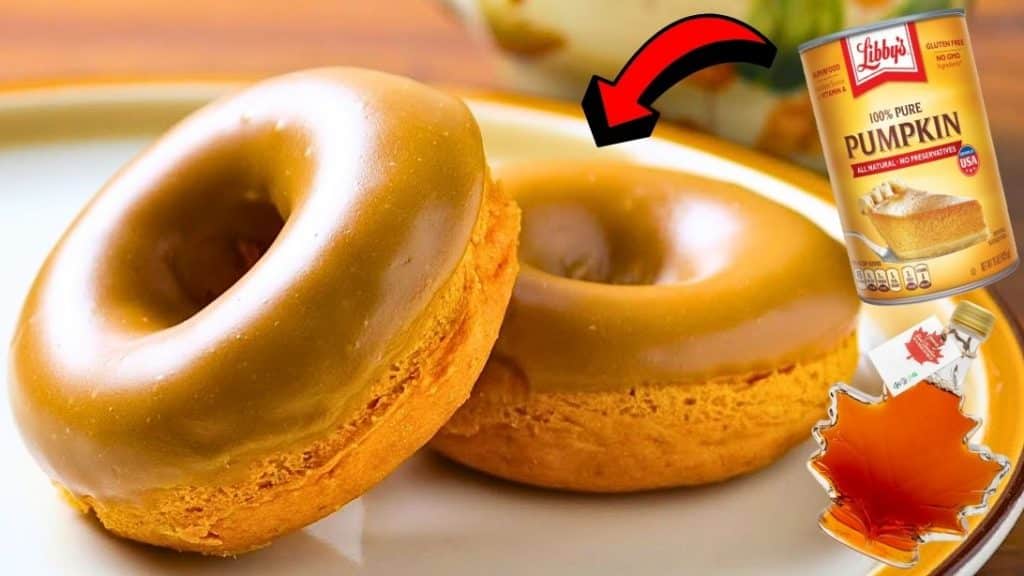 Easy Maple-Glazed Pumpkin Donuts Recipe