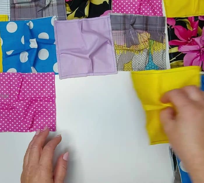 How to Make a DIY Bubble Puff Quilt w/ Scrap Fabric