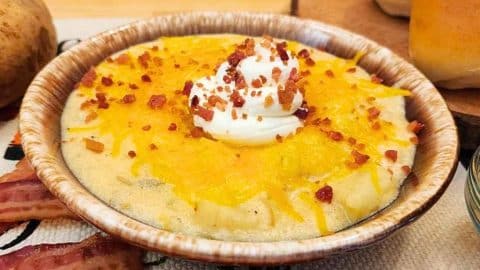 Easy Tater Soup with Bacon & Cheese Recipe | DIY Joy Projects and Crafts Ideas