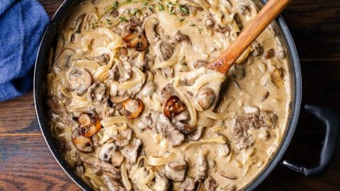Easy-to-Make Creamy Beef Stroganoff | DIY Joy Projects and Crafts Ideas