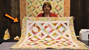Half Square Triangle Quilt Using Charm Packs