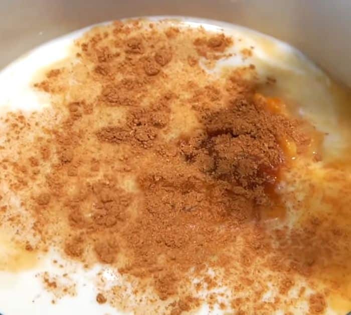 Healthy Pumpkin Spice Latte Recipe Ingredients