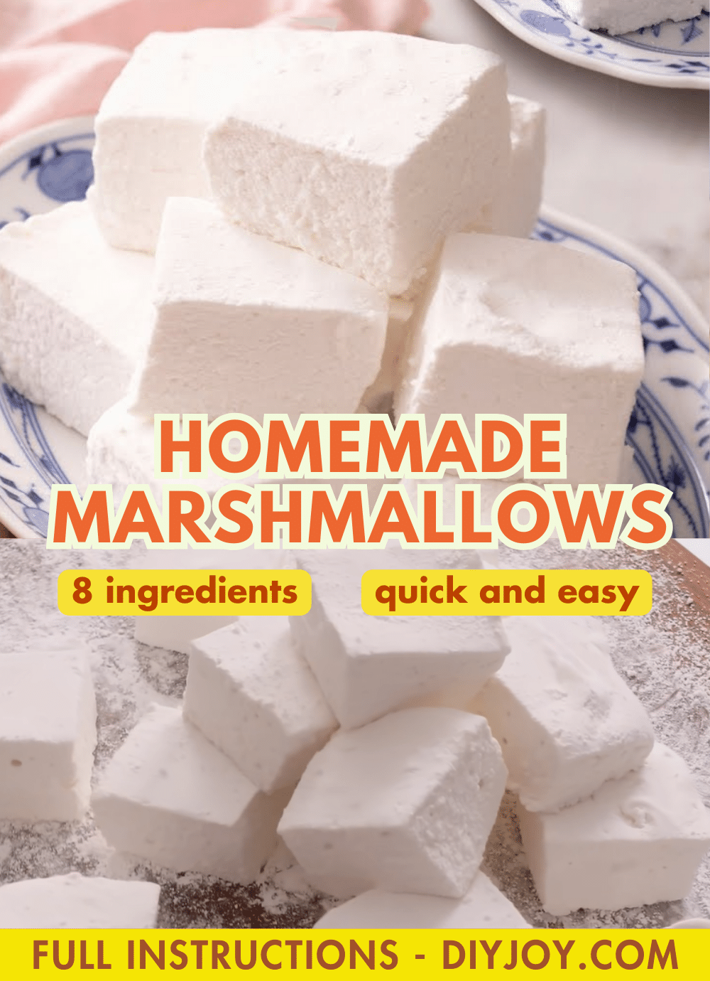 Homemade Marshmallows Recipe