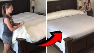 How to Put a Duvet Cover on Easily in 5 Minutes