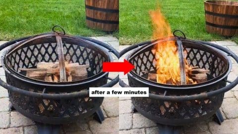 How to Start a Fire Pit the Easy Way | DIY Joy Projects and Crafts Ideas