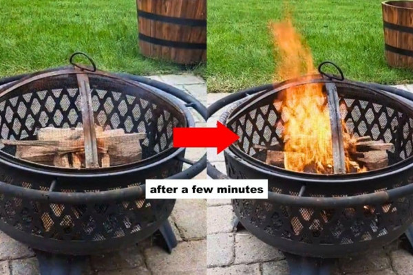 How to Start a Fire Pit the Easy Way