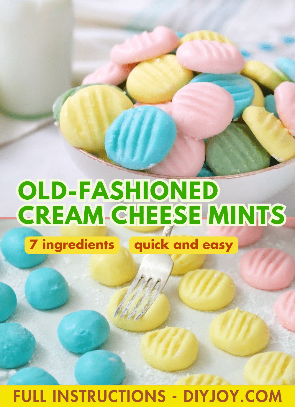 OldFashioned Cream Cheese Mints