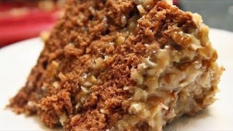 Old School German Chocolate Cake | DIY Joy Projects and Crafts Ideas