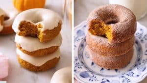 Super Easy Baked Pumpkin Donuts Recipe