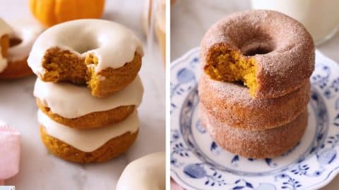 Super Easy Baked Pumpkin Donuts Recipe | DIY Joy Projects and Crafts Ideas