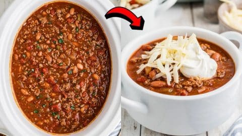 The Best Crockpot Chili Recipe (3 Secret Ingredients) | DIY Joy Projects and Crafts Ideas