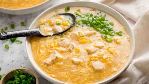 20-Minute Chicken & Sweetcorn Soup Recipe | DIY Joy Projects and Crafts Ideas