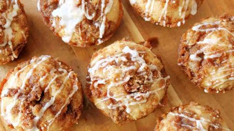 Glazed Cinnamon Coffee Muffins Recipe | DIY Joy Projects and Crafts Ideas