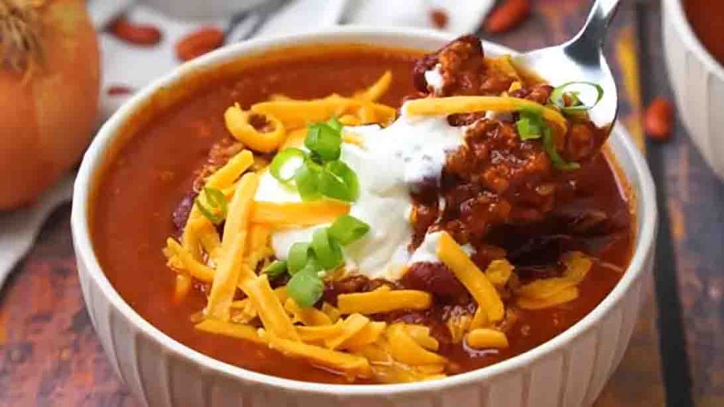 Homemade Cafeteria Chili Recipe