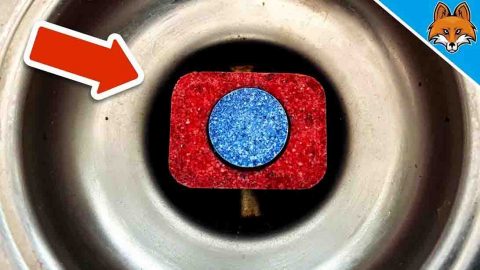 How To Unclogged Drain With A Dishwashing Tablet | DIY Joy Projects and Crafts Ideas