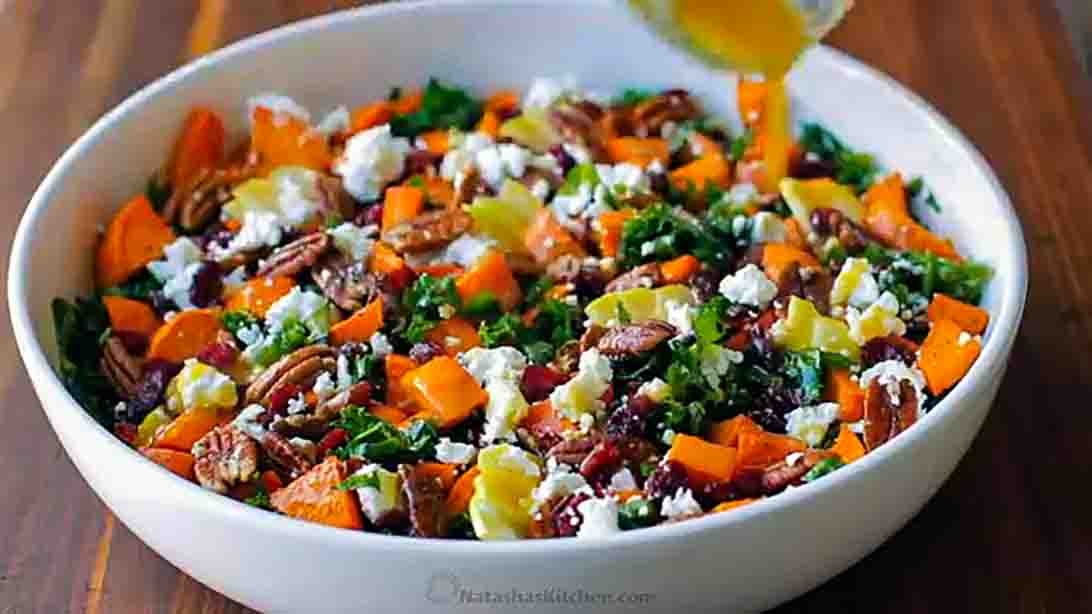 Roasted Sweet Potato Salad Recipe