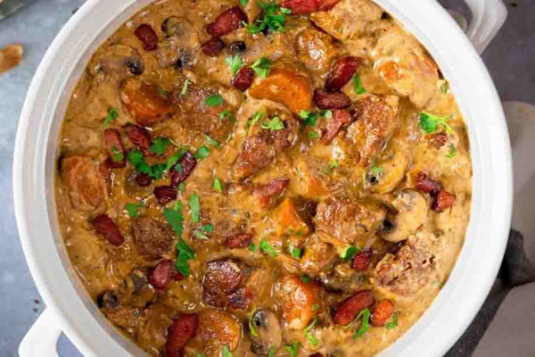 Slow-Cooked Pork Casserole Recipe