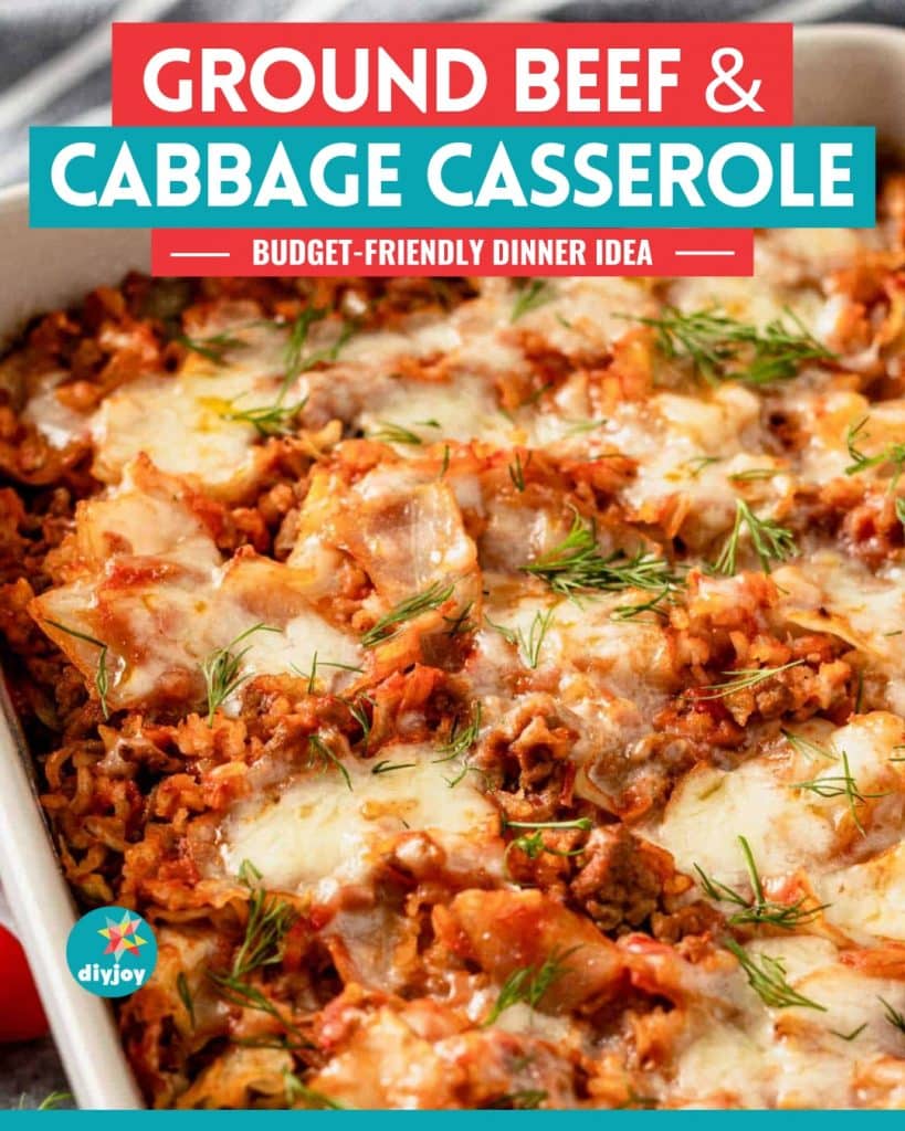 Ground Beef and Cabbage Casserole Recipe