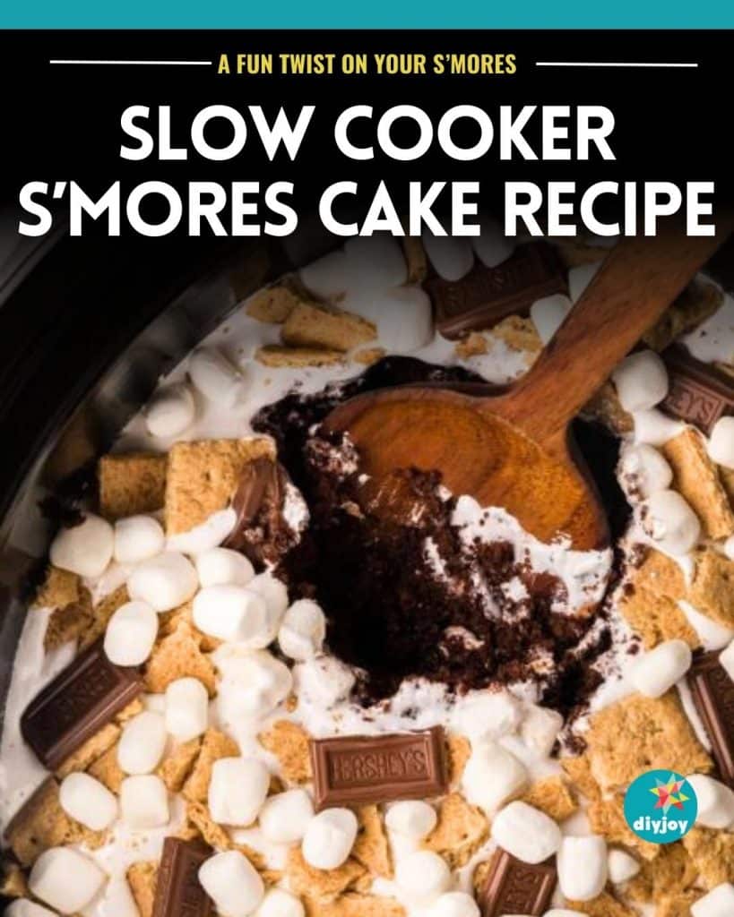 Slow Cooker S'mores Cake Recipe
