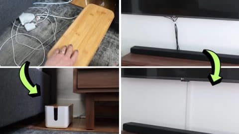 5 Best Ways to Hide Wires and Cords | DIY Joy Projects and Crafts Ideas
