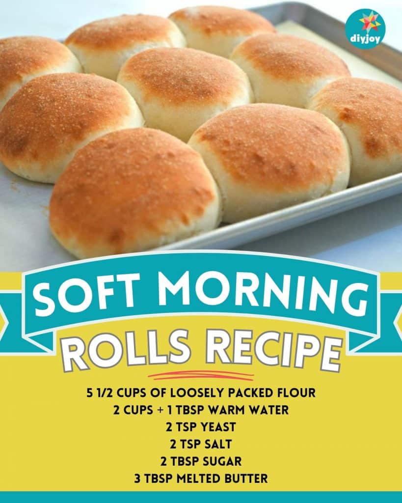 Soft Morning Rolls Recipe