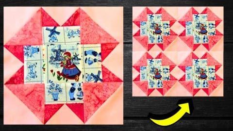 Beginner-Friendly Folded Corners Quilt Block Tutorial | DIY Joy Projects and Crafts Ideas