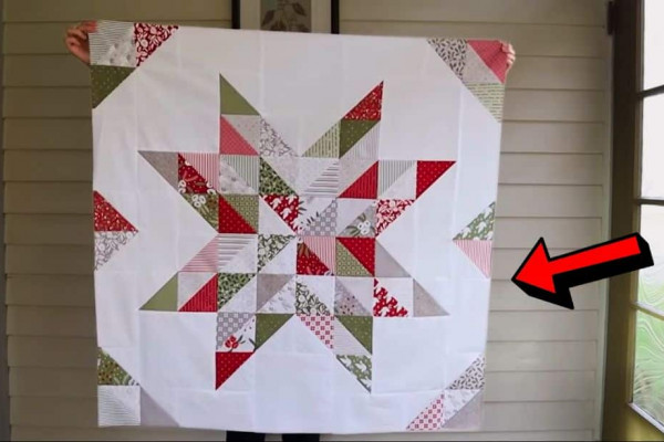 Charming Sawtooth Baby Quilt Pattern