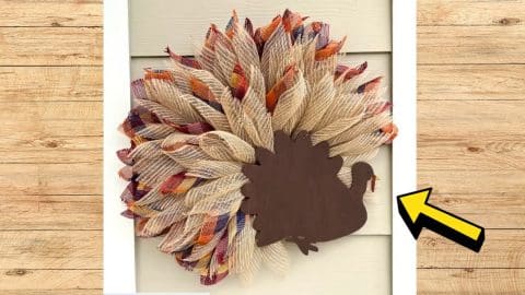 DIY Turkey Thanksgiving Wreath | DIY Joy Projects and Crafts Ideas