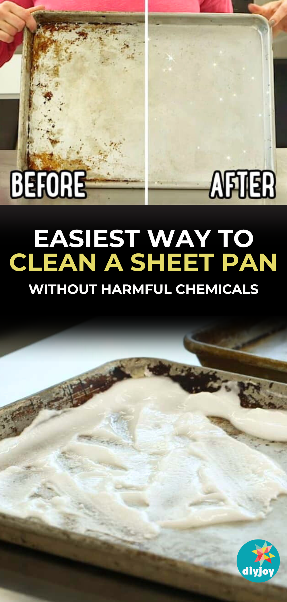 Easiest Way to Clean a Sheet Pan without Harmful Chemicals