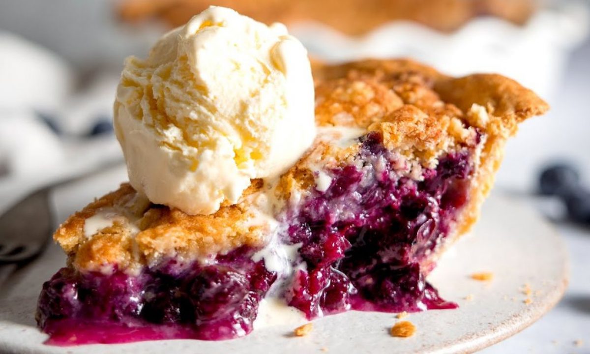 Blueberry Crumb Pie Recipe