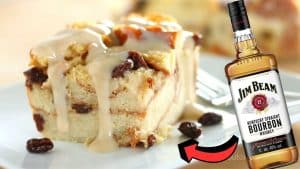 Easy Bread Pudding w/ Vanilla Bourbon Sauce Recipe