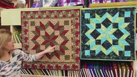 Easy Carpenter’s Wheel Quilt for Beginners | DIY Joy Projects and Crafts Ideas