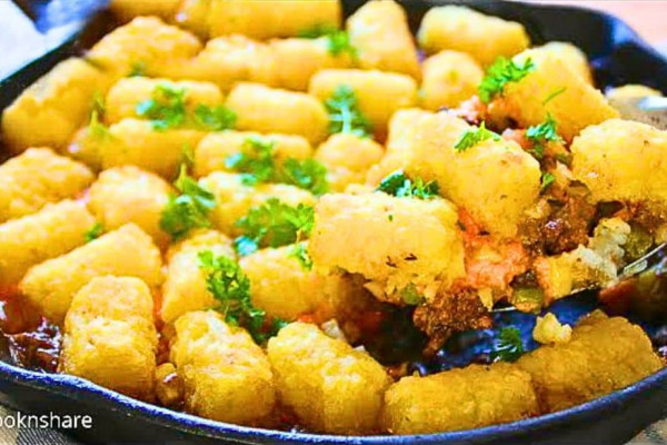 Easy Cottage Pie Tater Tots Recipe