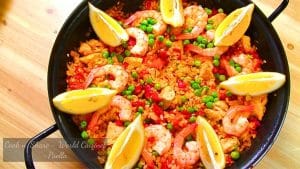 Easy Shrimp & Chicken Paella Recipe