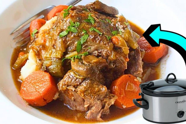 Easy Slow Cooker Beef Pot Roast Recipe